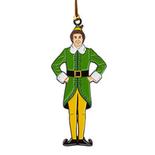 Load image into Gallery viewer, Elf Enamel Ornament