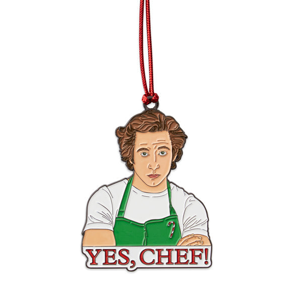Yes, Chef! - Enamel Ornament