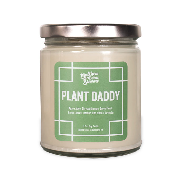 Plant Daddy Candle