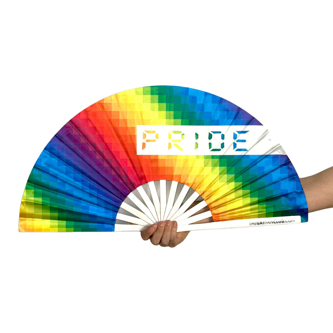 Pride Rainbow Fan (UV)