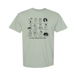 Queer Icons T-Shirt: Allen LaFeunte X TLGS Collab