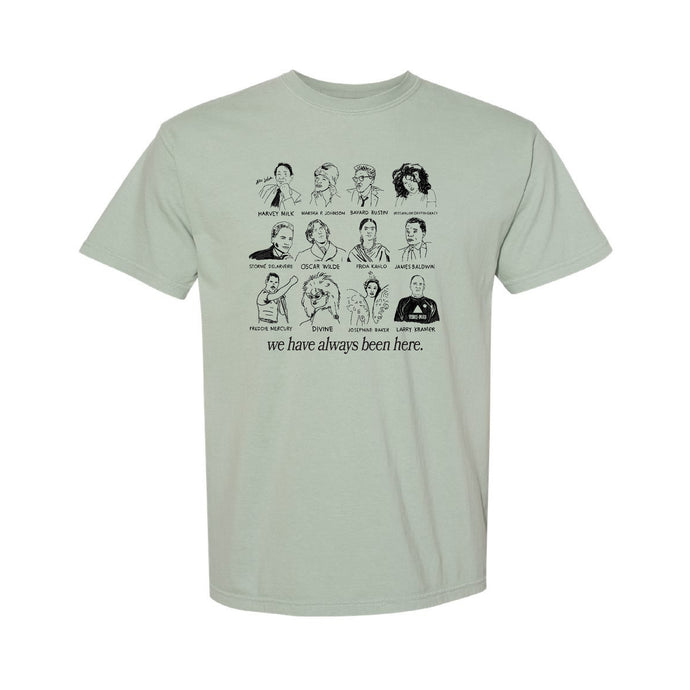 Queer Icons T-Shirt: Allen LaFeunte X TLGS Collab