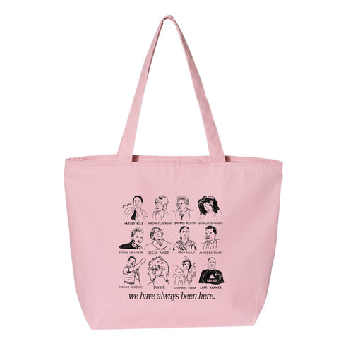 Queer Icons Tote: Allen LaFeunte X TLGS Collab
