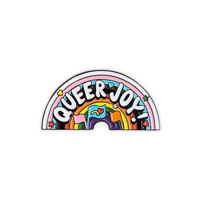 Queer Joy Enamel Pin