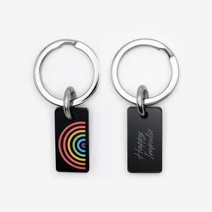 Mini Rainbow Keychain