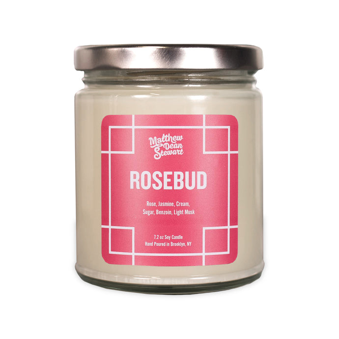 Rosebud Candle