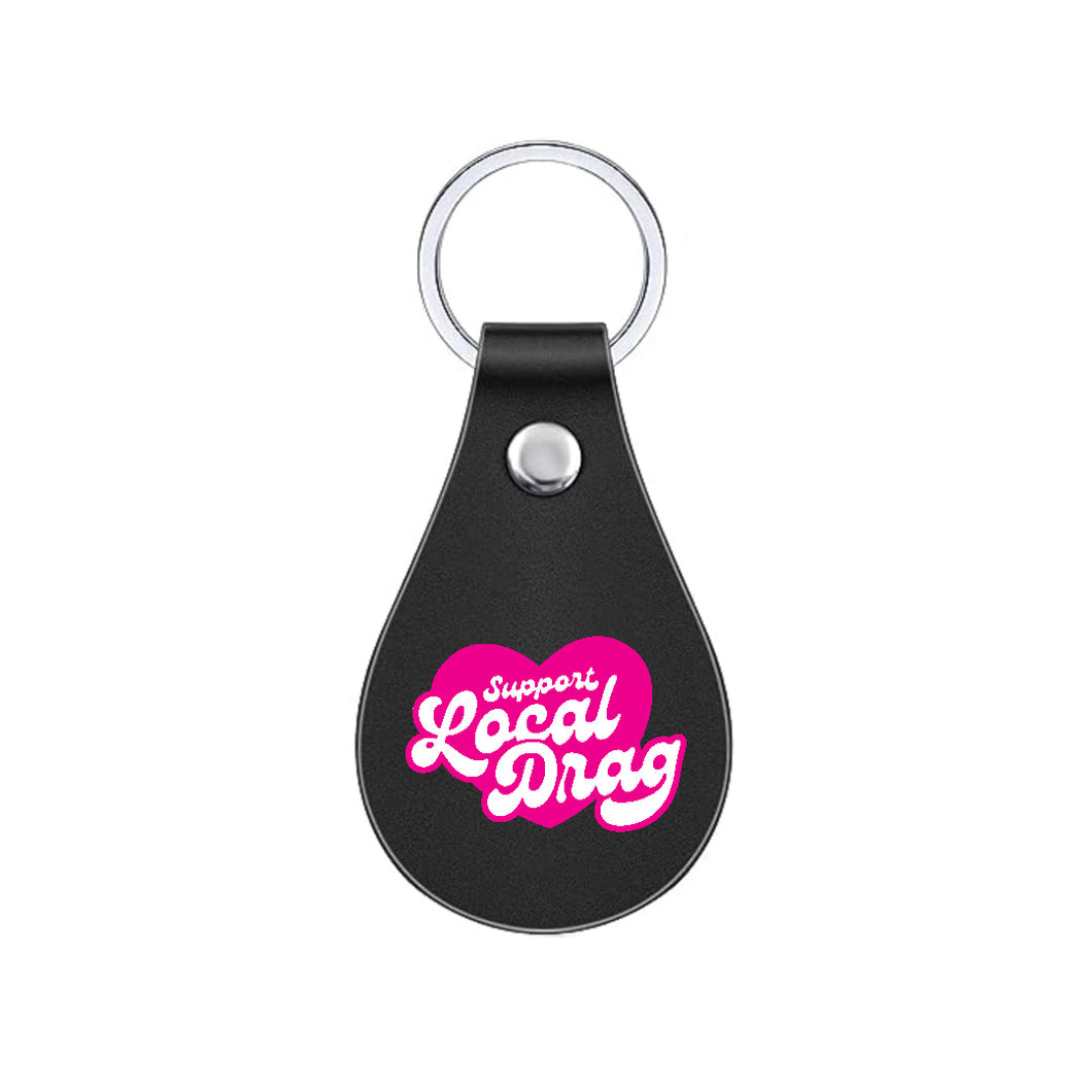 Support Local Drag Keychain