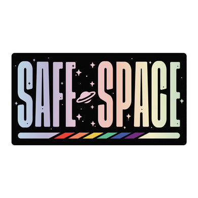 Safe Space - Holographic Sticker