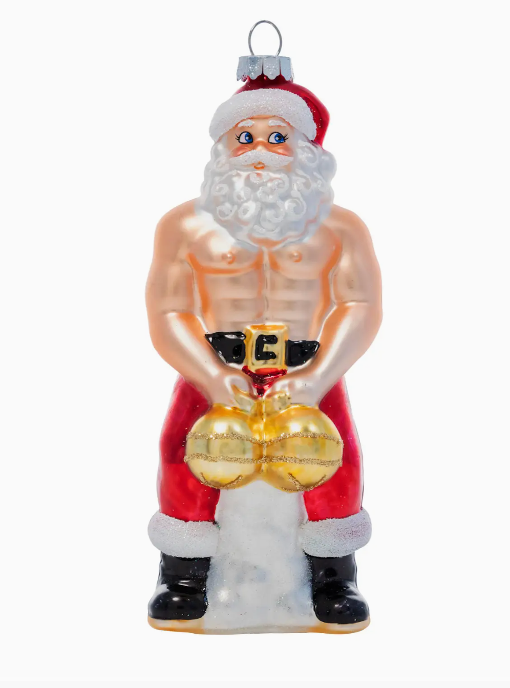 Big Balls Claus Ornament