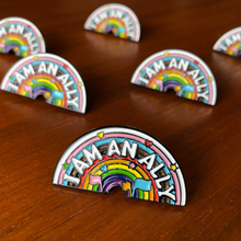 Load image into Gallery viewer, I Am An Ally Enamel Pin