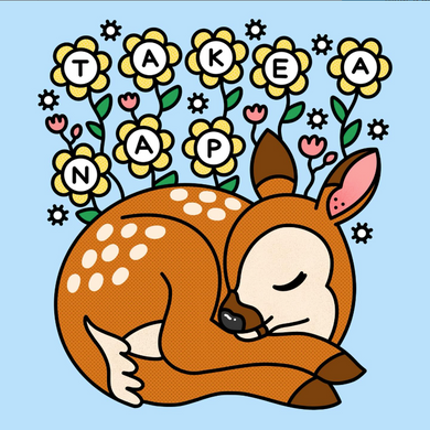 Take A Nap Sticker