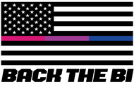 Back The Bi Sticker