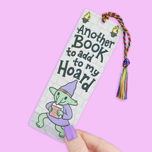Load image into Gallery viewer, Book Hoarder Goblin Bookmark