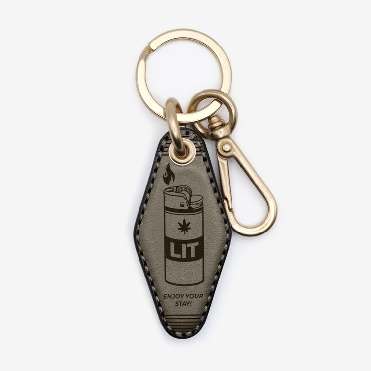 Sky High Hotel Keychain