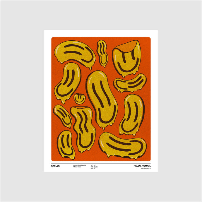 Smiles - Art Print