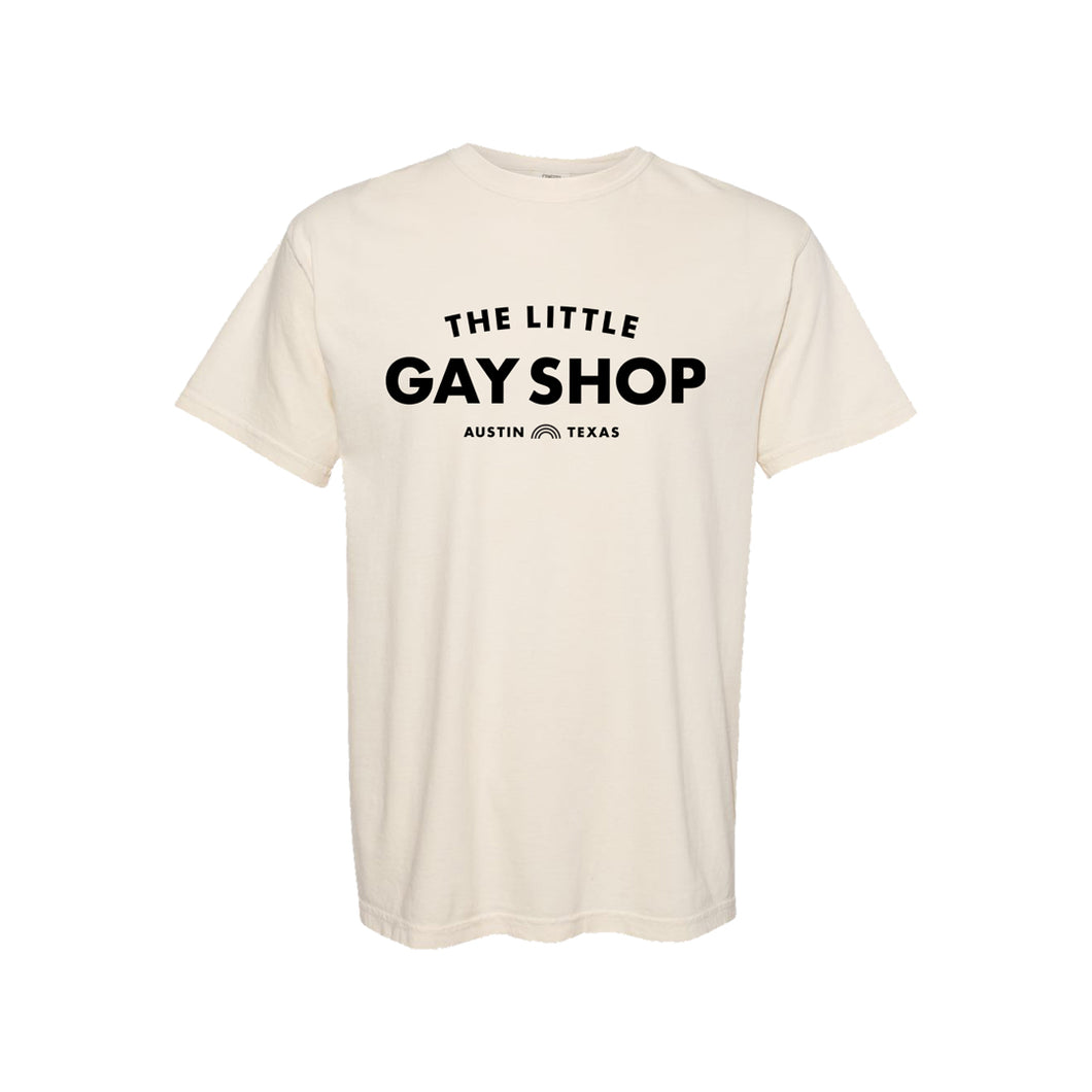 The Little Gay Shop - Cream Tee Shirt