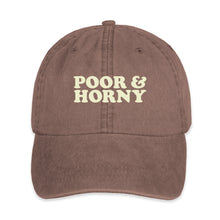Load image into Gallery viewer, Poor and Horny Hat