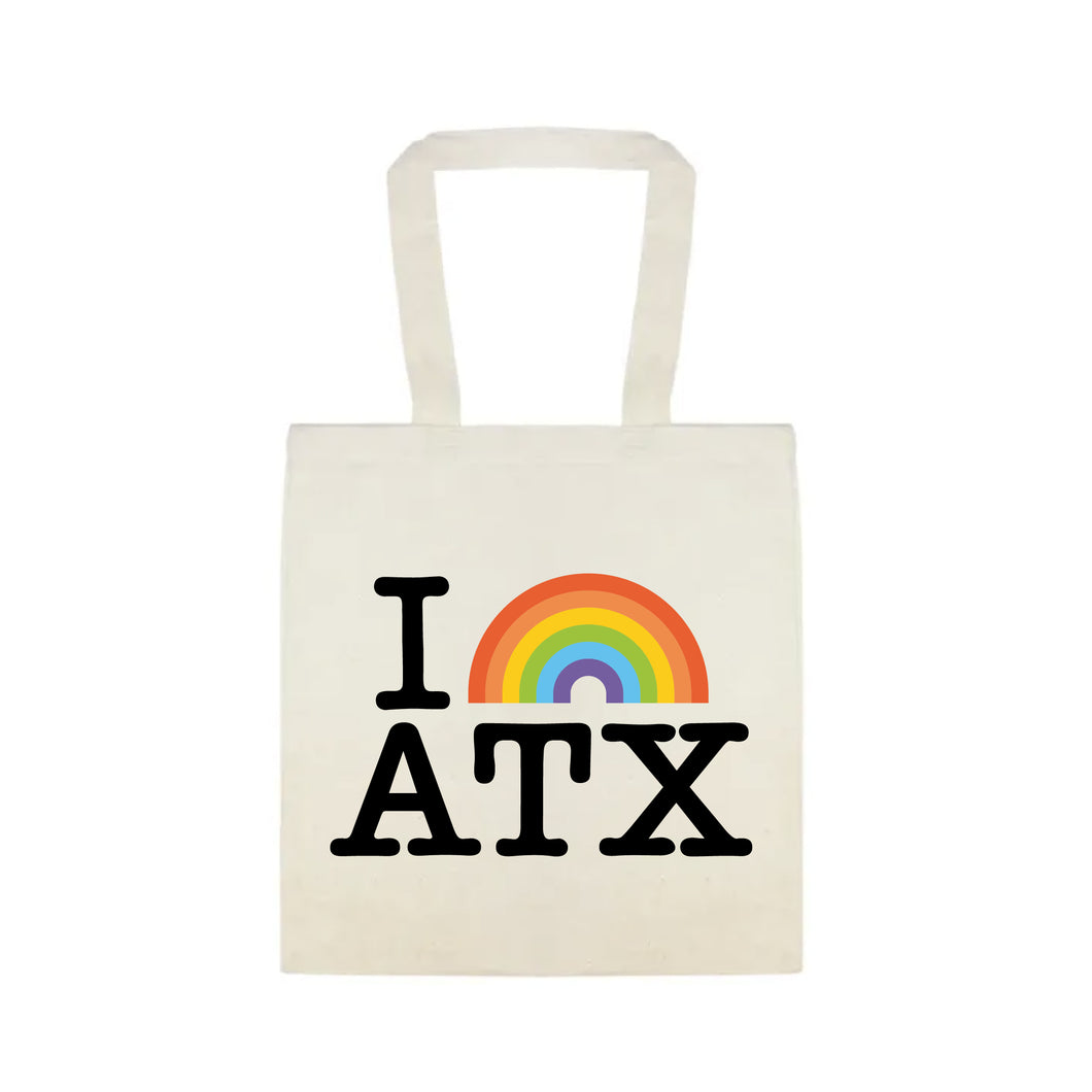 I Rainbow ATX Tote Bag