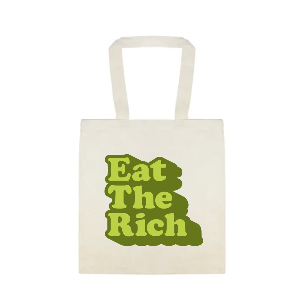 Eat The Rich Tote Bag