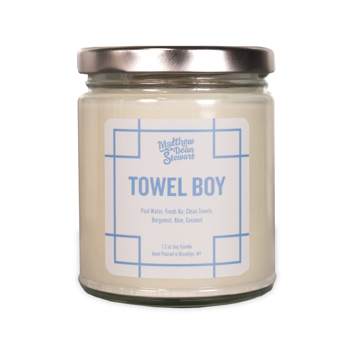 Towel Boy Candle
