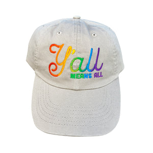 Yall Means All- Tan Hat