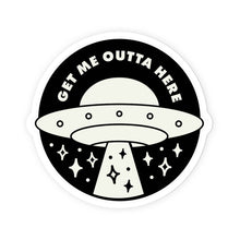 Load image into Gallery viewer, Get Me Outta Here Glow In The Dark sticker