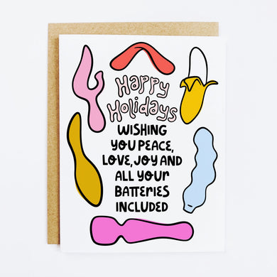 Batteries Included - Greeting Card