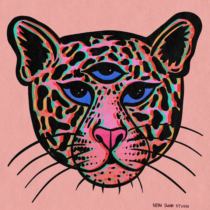 Jaguar Priestess - Giclée Print