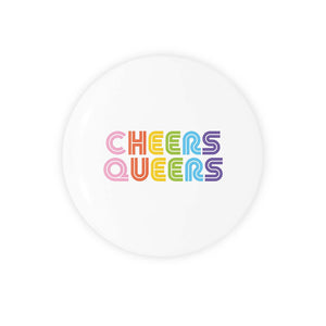 Cheers Queers Button