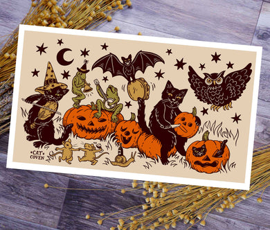 Halloween Jamboree Art Print