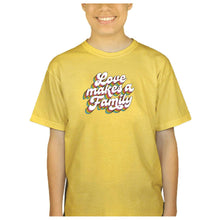 Load image into Gallery viewer, Love Makes A Family - Kids Tee Shirt