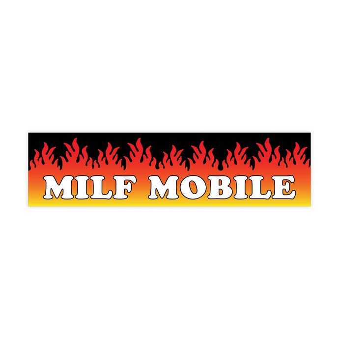 MILF Mobile Bumper Sticker