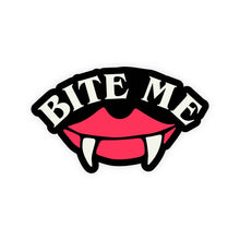 Load image into Gallery viewer, Bite Me Glow In The Dark sticker