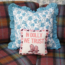 Load image into Gallery viewer, Trust Dolly Needlepoint Pillow