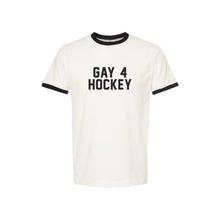 Load image into Gallery viewer, GAY 4 HOCKEY | Ringer Shirt
