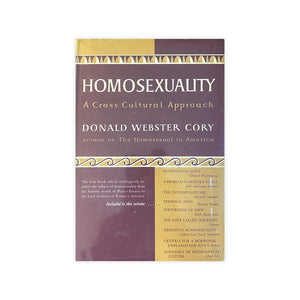 Homosexuality - A Cross Cultural Approach