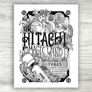 Dr. Hitachi's Magic Wand Print