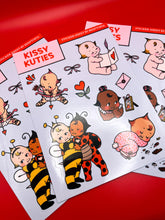 Load image into Gallery viewer, Kissy Kuties - Sticker Sheet