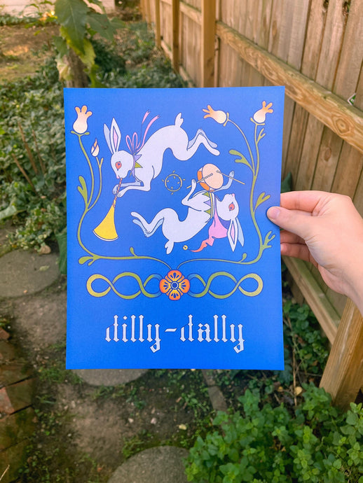 Dilly-Dally Print