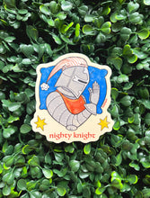 Load image into Gallery viewer, Nighty Knight Medieval Sticker