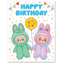 Load image into Gallery viewer, Labubu Big Energy Birthday Card