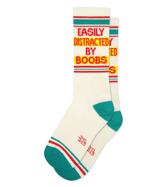 Easily Distracted By Boobs - Socks