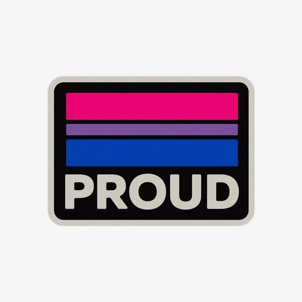 Proud Retro Bisexual Sticker