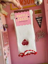 Load image into Gallery viewer, Book Lover Ruffle Socks