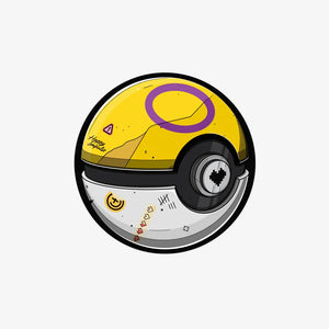 Intersex Poke Ball Sticker