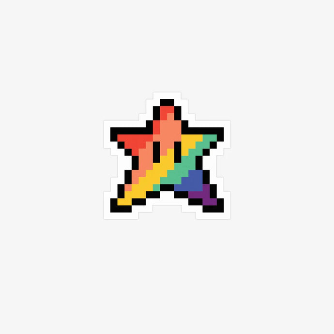 Lucky Star Sticker