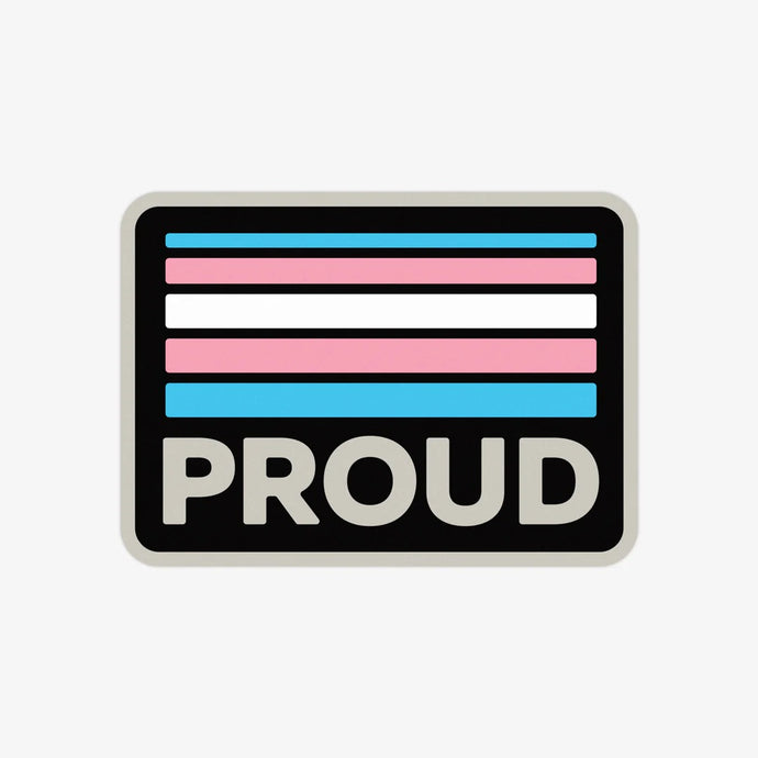 Proud Retro Trans Sticker
