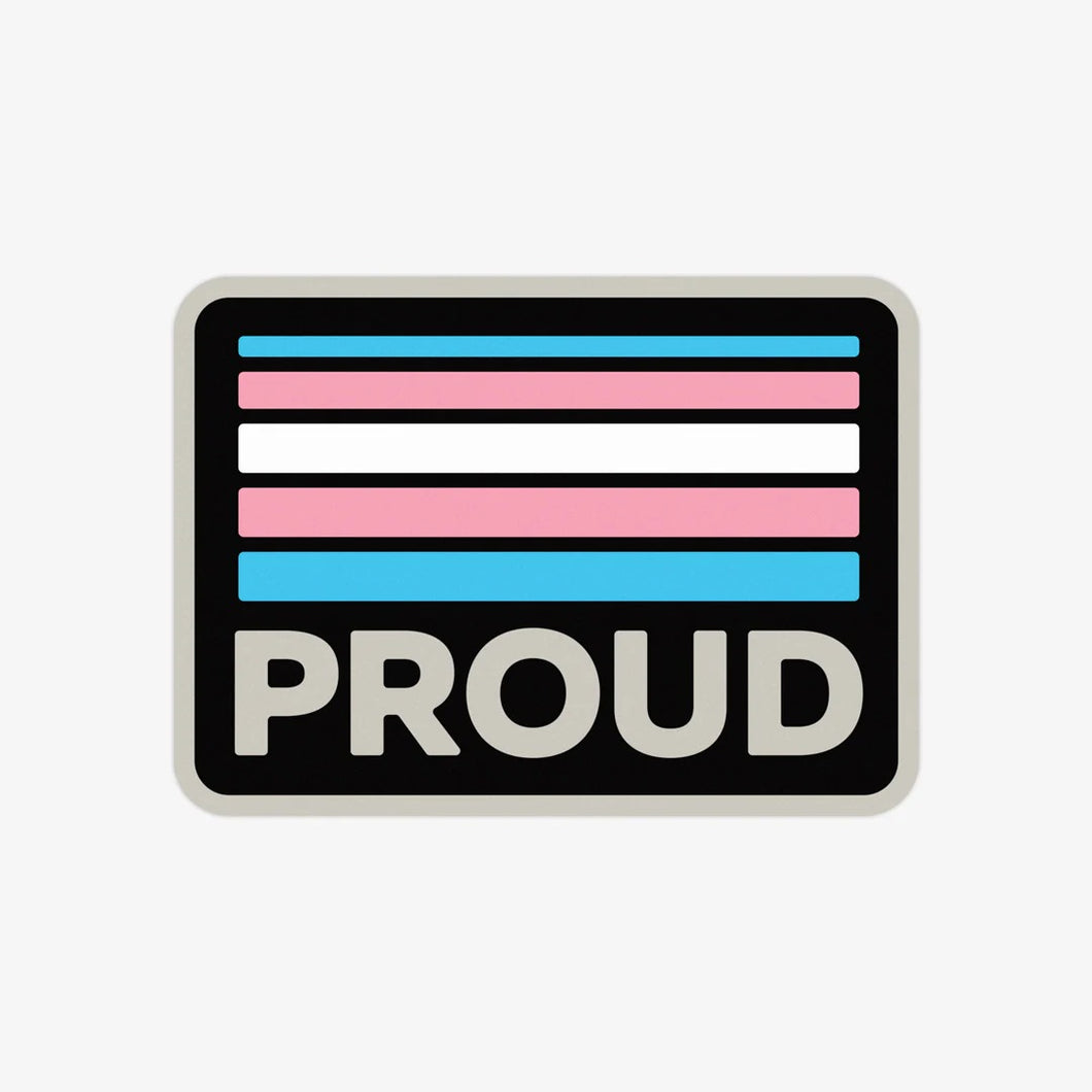 Proud Retro Trans Sticker