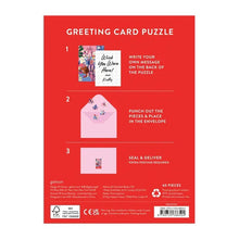 Load image into Gallery viewer, Paws For Love - Puzzle Greeting Card
