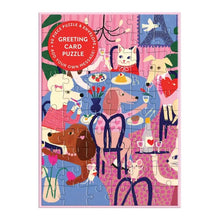Load image into Gallery viewer, Paws For Love - Puzzle Greeting Card